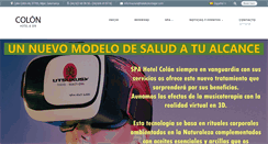 Desktop Screenshot of hotelcolonbejar.com